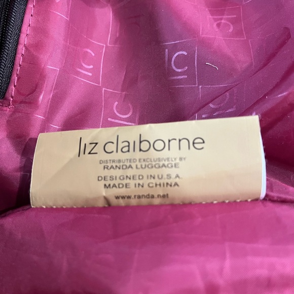 Liz Claiborne Tan and Brown Zebra Print Shoulder Bag - Picture 7 of 7